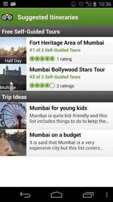 Mumbai android App screenshot 1